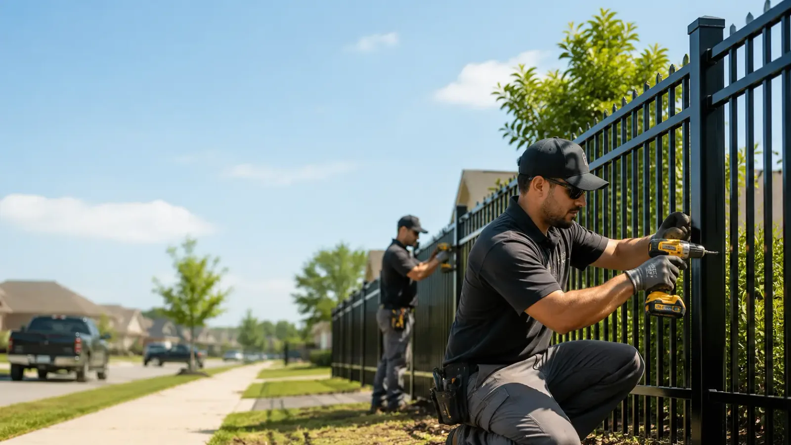 Metal Fence Installation in Irondequoit, NY